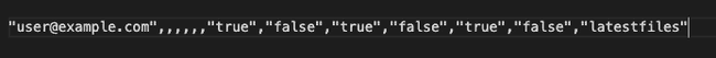 csv import example without version 2