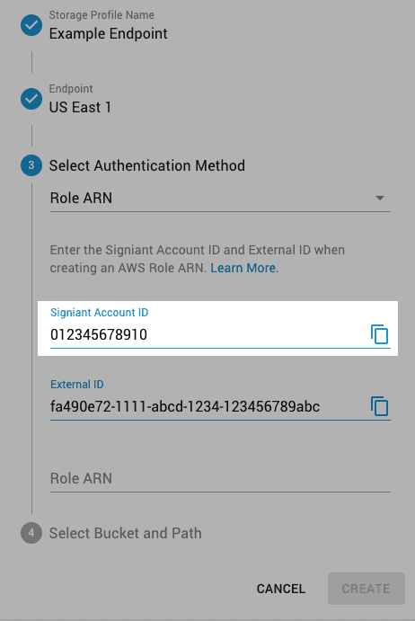 Your Account ID is displayed in the Jet management console